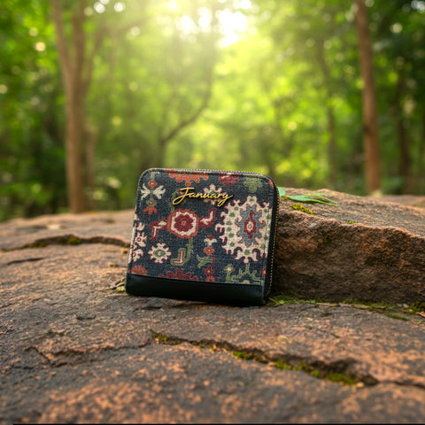 Gardens of Deccan - Ebony Amie wallet
