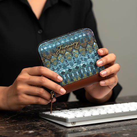 Deccan Trapeze - Azure Amie wallet