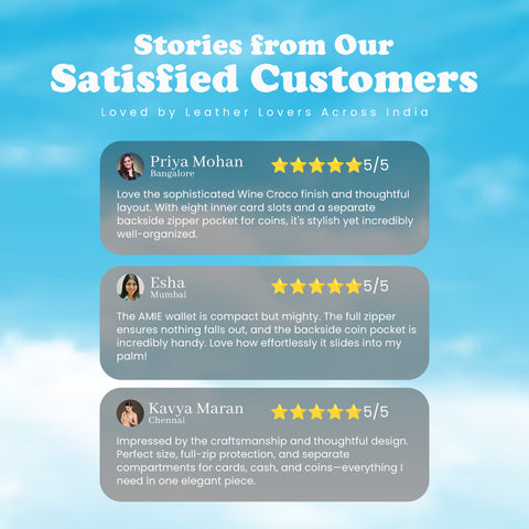 Deccan Trapeze - Azure Amie wallet