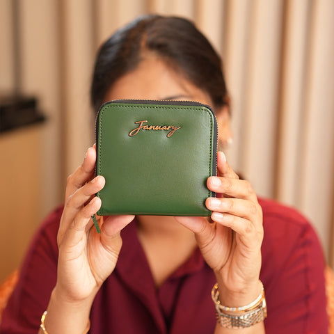 AMIE wallet - Olive